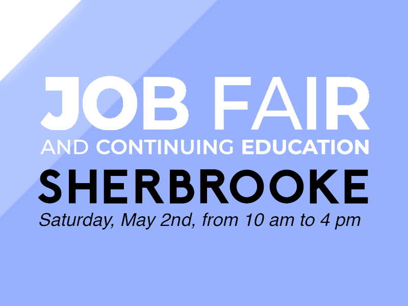 Sherbrooke Job fair and continuing education