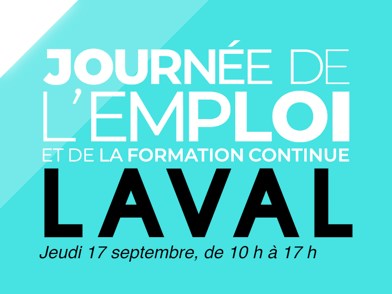 Journée de l’emploi et de la formation continue Laval – Automne